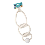 Dog Tiple Tug-Rope with Ball